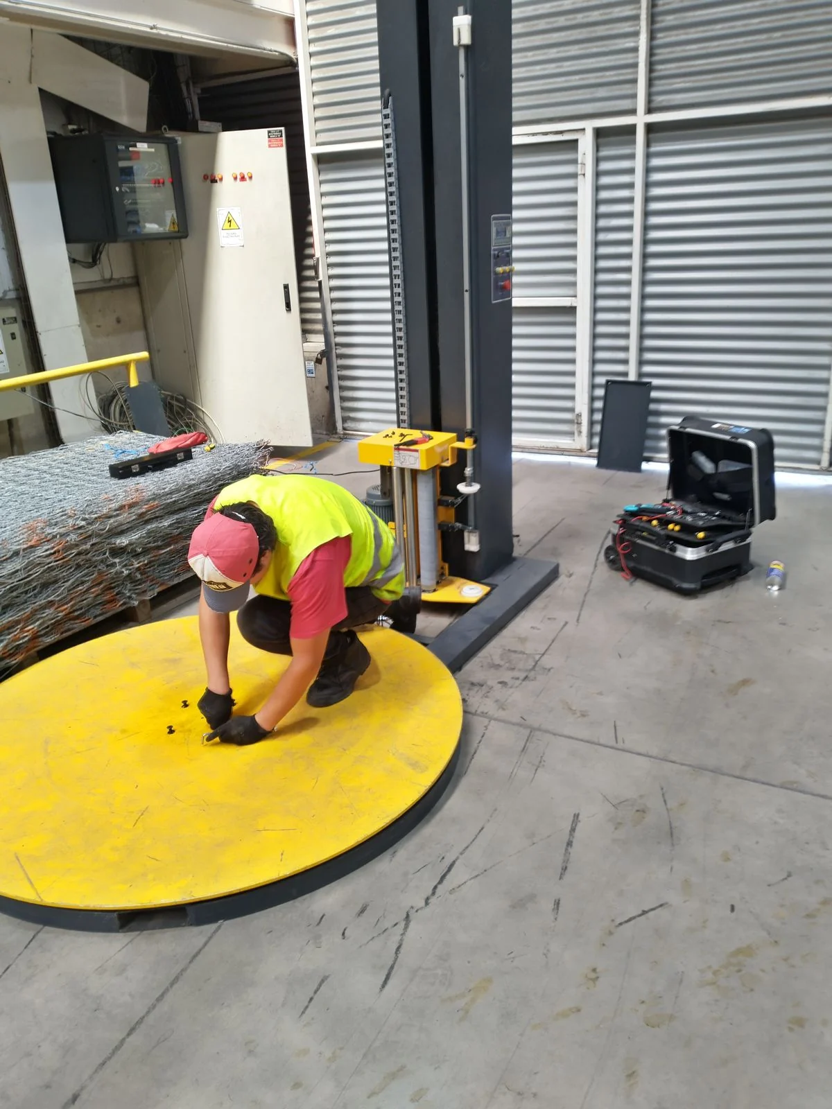 Instalación de Máquina Envolvedora en Antofagasta